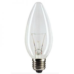 Лампа 60W B/CL/E27 свеча прозрачная OSRAM Лампа 60W B/CL/E27 свеча прозрачная OSRAM