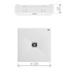 Светильник аварийный ONTEC R M1 60 NM ST/W 1h IP20 (1 режим) TM TECHNOLOGIE Светильник аварийный ONTEC R M1 60 NM ST/W 1h IP20 (1 режим) TM TECHNOLOGIE