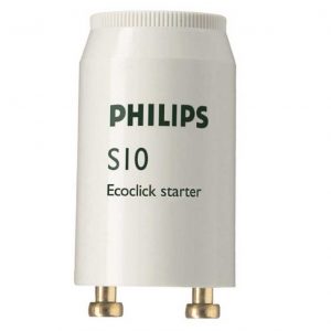 Стартер S10 4-65W SIN 220-240V WH UNP/12X25BOX PHILIPS Стартер S10 4-65W SIN 220-240V WH UNP/12X25BOX PHILIPS
